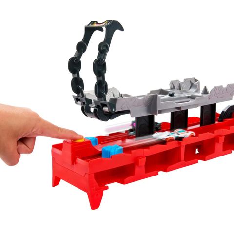  Đường đua xe JBM72 Hot Wheels City Ultimate Dragon Hauler Toy Vehicle Playset 