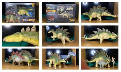  JCH08 Jurassic World Hammond Collection Lost World Jurassic Park Stegosaurus 