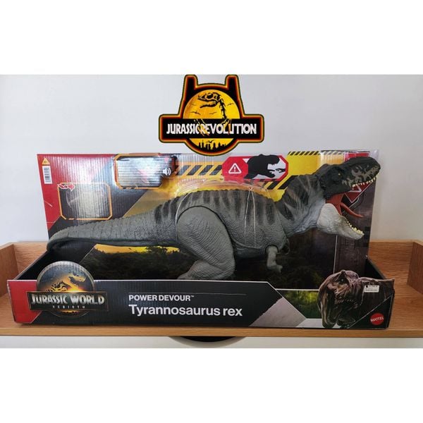 JCH02 Jurassic World Rebirth Power Devour Tyrannosaurus Rex Action Figure
