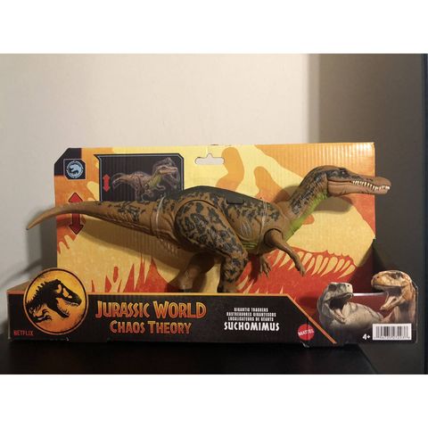  Khủng long JCL73 Jurassic World Chaos Theory Gigantic Trackers Suchomimus Dinosaur 