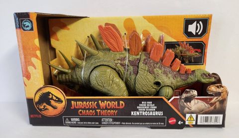  Khủng long JCL65 Jurassic World Wild Roar Kentrosaurus Action Figure 