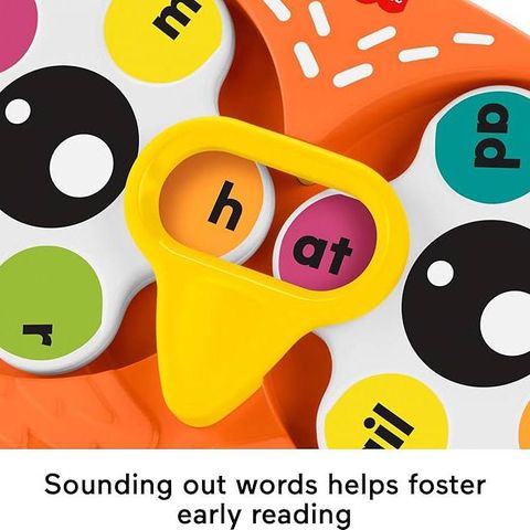  Đồ chơi học từ Tiếng Anh JCT14 Fisher-Price Rhymin Owl Word Spinner 
