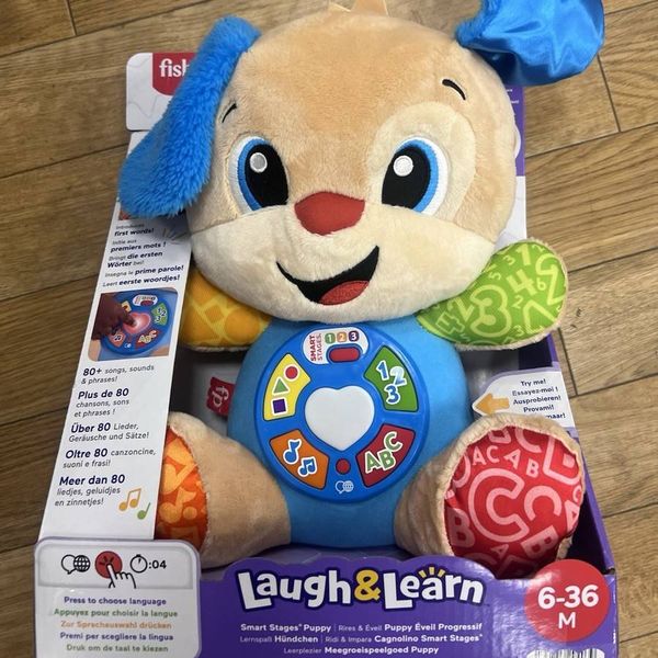 Chó bông học tập JCT10 Laugh & Learn Smart Stages Puppy