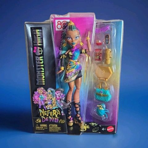  Búp bê JDR48 Monster High Nefera De Nile Doll in Multicolor 