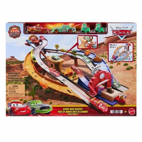  Đồ chơi Disney Pixar Cars Race & Rescue Rescue Road Raceway Playset 