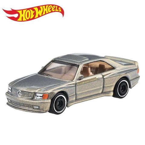 Mô hình xe JFN62 Hot Wheels 1989 Mercedes-Benz 560 SEC AMG- Gold 