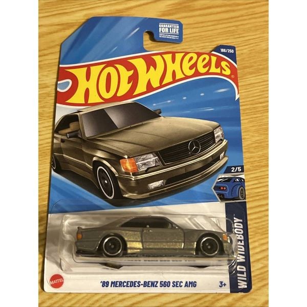 JFN62 23win04 1989 Mercedes-Benz 560 SEC AMG- Gold- Mattel