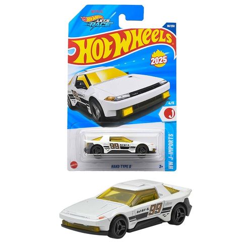  Xe mô hình JFN56 Hot Wheels Basic Car Hako Type D White 