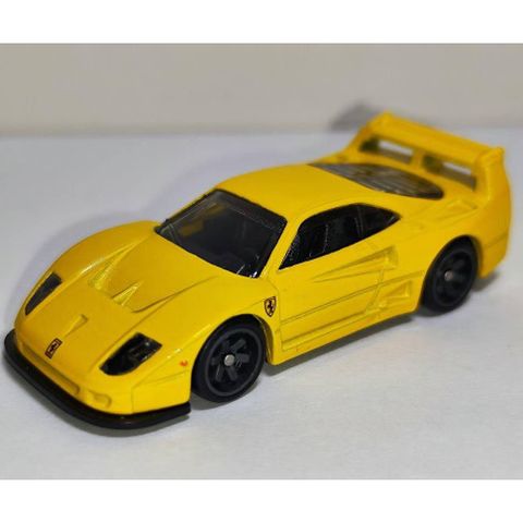  Mô hình xe JFN44 Hot Wheels Ferrari F40 Competizione Yellow 