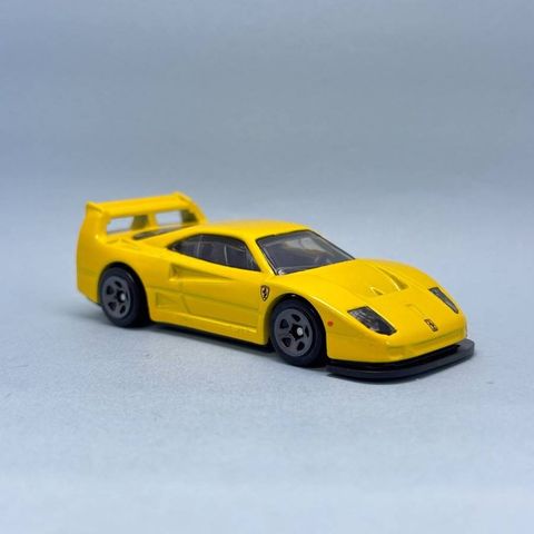 Mô hình xe JFN44 Hot Wheels Ferrari F40 Competizione Yellow 