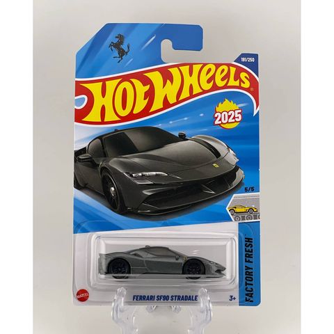  Mô hình xe JFN29 Hot Wheels Ferrari SF90 Stradale Black 