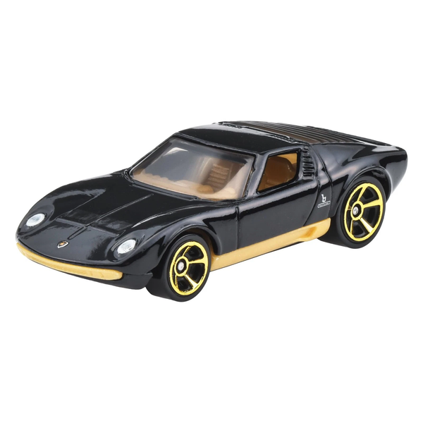 JFN83 23win04 Lamborghini Miura P400 SV Black- màu đen