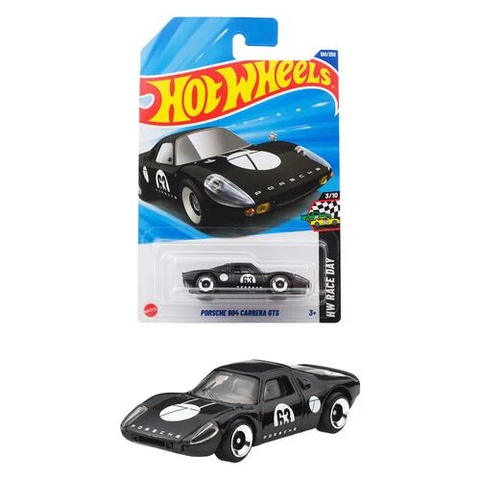  Mô hình xe JFN75 Hot Wheels Porsche 904 Carrera GTS Black 