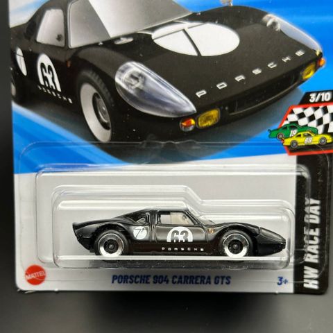  Mô hình xe JFN75 Hot Wheels Porsche 904 Carrera GTS Black 