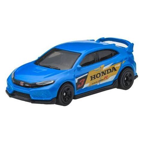  Mô hình xe JFN81 Hot Wheels 2018 Honda Civic Type R Blue 