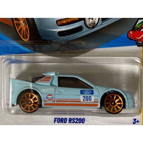  Mô hình xe JFN79 Hot Wheels Ford RS200 Blue 