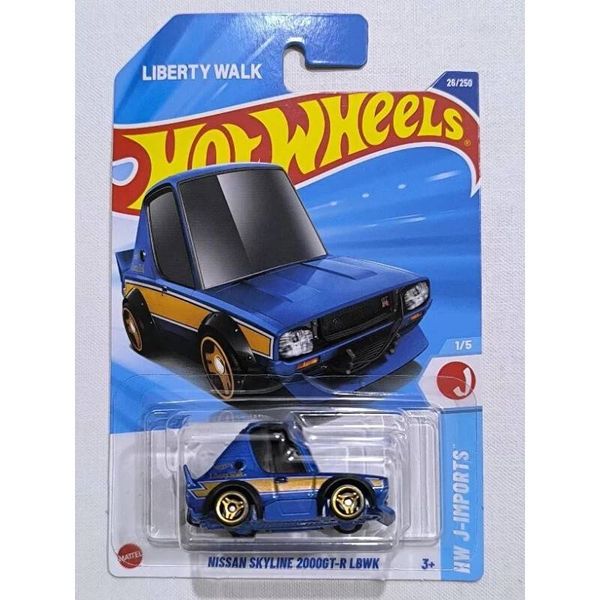 Mô hình xe JFN53 23win04 Nissan Skyline 2000GT-R LBWK- Blue
