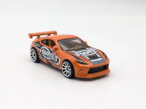  Xe mô hình JFN36 Hot Wheels Basic Car Toyota GR86 Cup Orange 