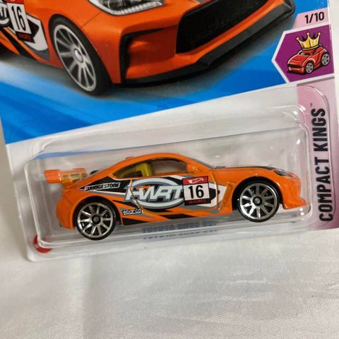  Xe mô hình JFN36 Hot Wheels Basic Car Toyota GR86 Cup Orange 