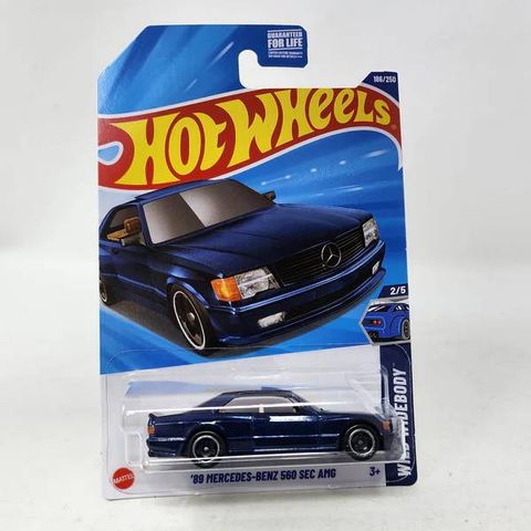  JFN63 Hot Wheels '89 Mercedes-Benz 560 SEC AMG Navy 