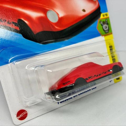  Xe mô hình JFN45 - Hot Wheels Porsche 911 Carrera Clip Red 
