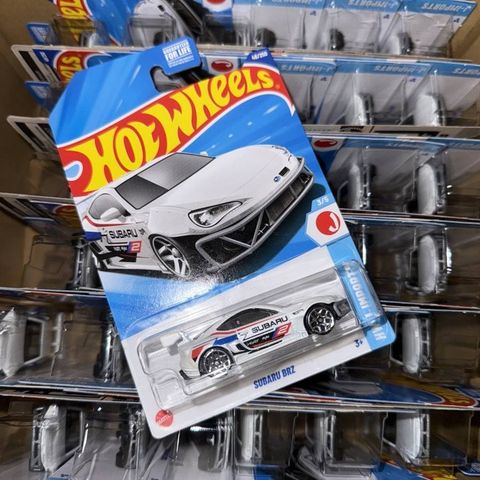  Mô hình xe JFN55 Hot Wheels Subaru BRZ White 