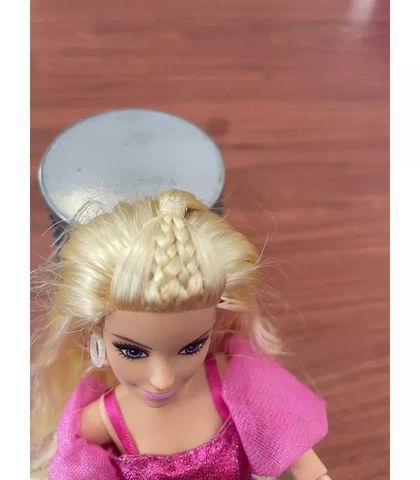  Búp bê JFP40 Deluxe Style Fashion Doll #5 in Metallic Pink Outfit with Corset Top and Accessories, Blonde 