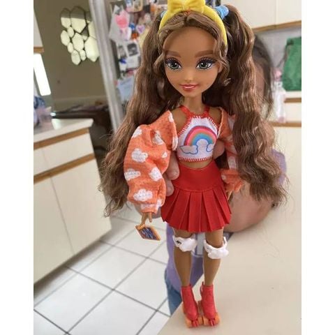  Búp bê JFX98 Barbie Dream Besties Teresa Roller Skating Fashion Doll 