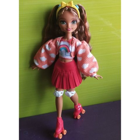  Búp bê JFX98 Barbie Dream Besties Teresa Roller Skating Fashion Doll 