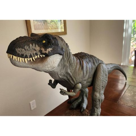  Khủng long JGB52 Mattel Jurassic World Rebirth Super Colossal Tyrannosaurus Rex Action Figure 