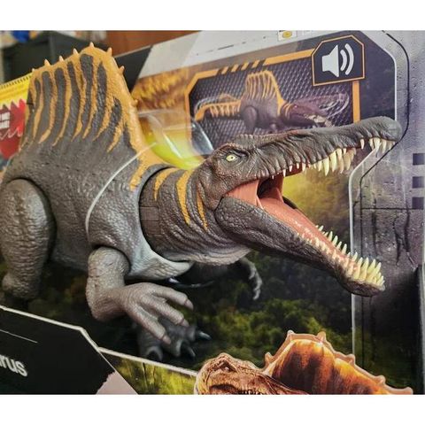  Khủng long JGB57 Jurassic World Rebirth Tail Thrasher Spinosaurus Action Figure 