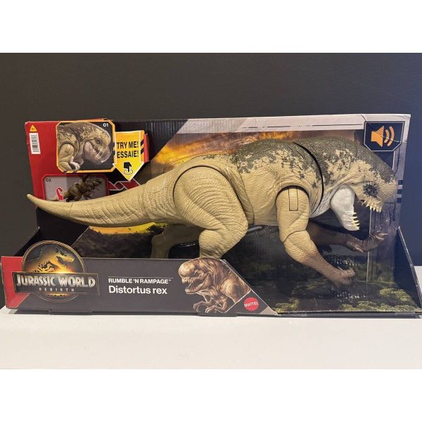 JGB58 Jurassic World Rebirth Distortus Rex Dinosaur Toy