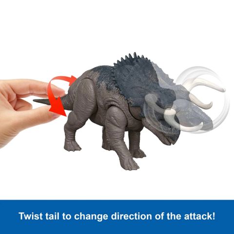  Khủng long JGC81 Jurassic World: Rebirth Wild Roar Nasutoceratops 