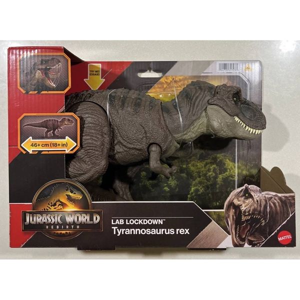  JGM16 Jurassic World Lab Attack! T-Rex Children's Figure 