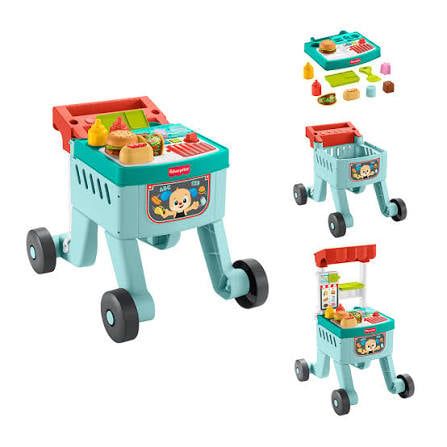  Đồ chơi JGW95 Fisher Price Smart Stages 4-in-1 Snack Cart 