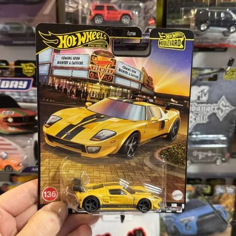  Mô hình xe hơi JHW26 Hot Wheels Boulevard Ford GT 
