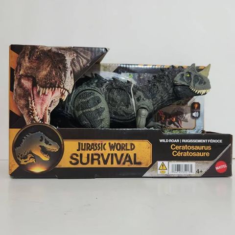  JKL77 Jurassic World Wild Roar Ceratosaurus Dinosaur 