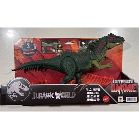  Khủng long JLF33 Jurassic World Ultimate Damage Allosaurus Action Figure 