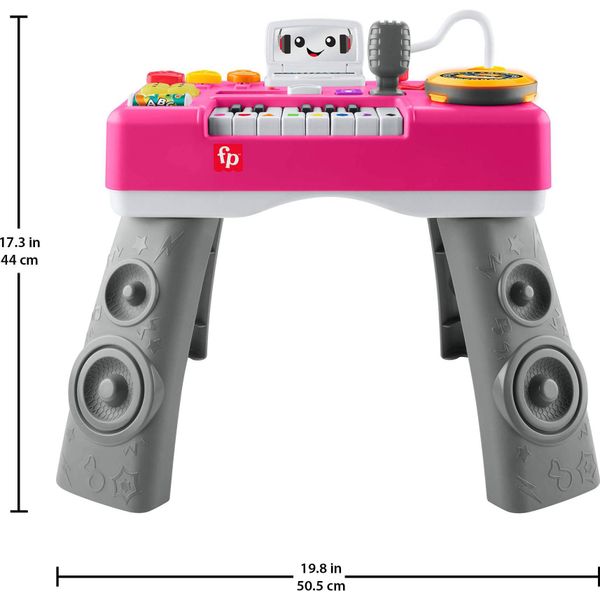 JMC59 Fisher-Price Baby & Toddler Toy Laugh & Learn DJ Table