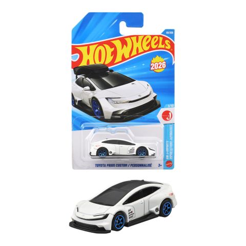  Mô hình xe JMX10-NR Hot Wheels Toyota Prius Custom White 