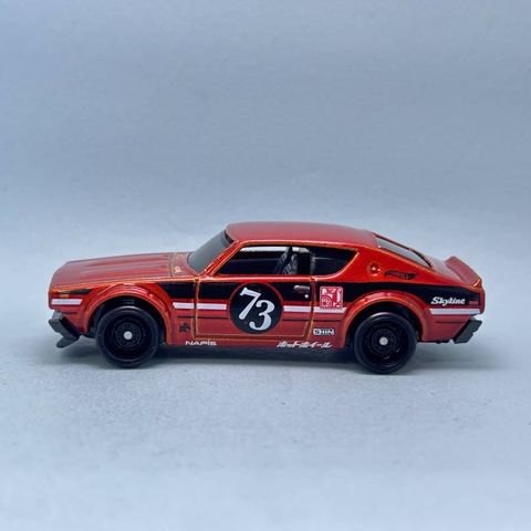  Mô hình xe JMX12 Hot Wheels Nissan Skyline 2000GT-R Orange 