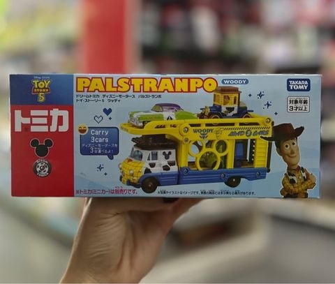  Mô hình xe Tomica Disney Motors Plas Tranpo Toy Story 5 Woody 