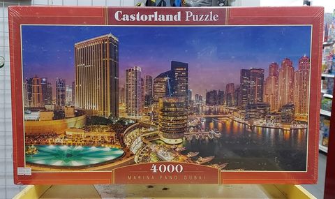  C4001952 23win08 com xếp hình puzzle chủ đề Marina Pano, DubaiCastorland 4000 mảnh 