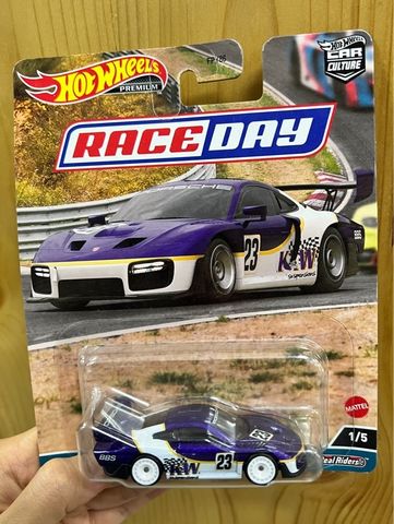  Mô hình xe HKC59 Hot Wheels Car Culture - Race Day - Porsche 935 