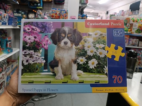  Xếp hình puzzle chú chó Spaniel 70 mảnh CASTORLAND B-070053 