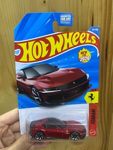  JJH41 Hot Wheels Ferrari 12Cilindri Red 