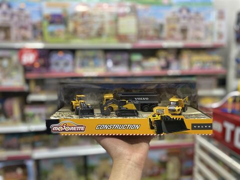  212057287 Bộ 4 Xe Mô Hình MAJORETTE Volvo 4 Pieces Giftpack 
