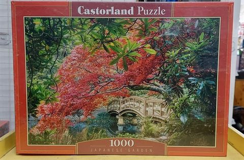  C1037682 Đồ chơi xếp hình puzzle chủ đề Japanese GardenCastorland 1000 mảnh 