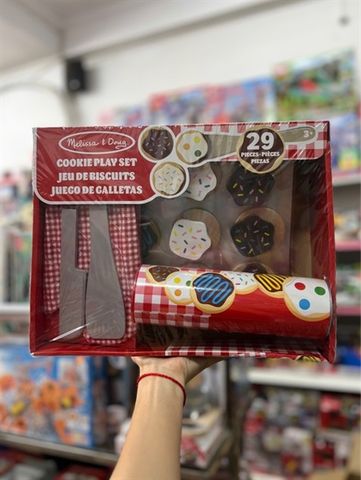  MELISSA & DOUG B00146K0I6- Slice and Bake Cookie Set - Wooden Play Food 