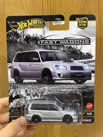 JBK87 Hot Wheels Car Culture Fast Wagon Subaru Forester STI 